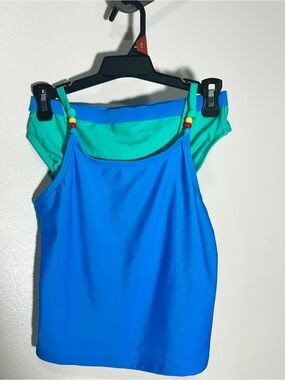 Kids Blue Swim Top with Tag